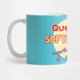 Queen of softboard - funny beginner surfer Mug